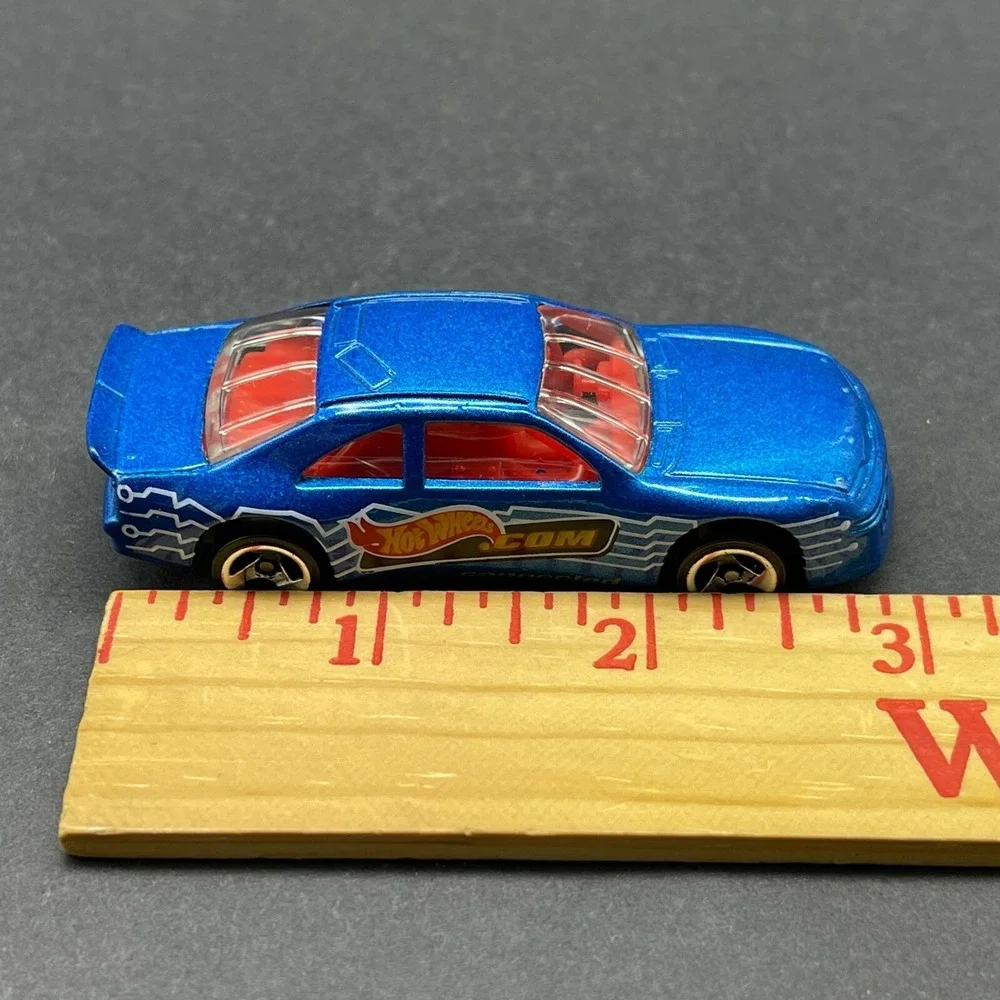 Hot Wheels.com 1990's Chevrolet Chevy Monte Carlo Car Blue Diecast 1/64‎ Loose